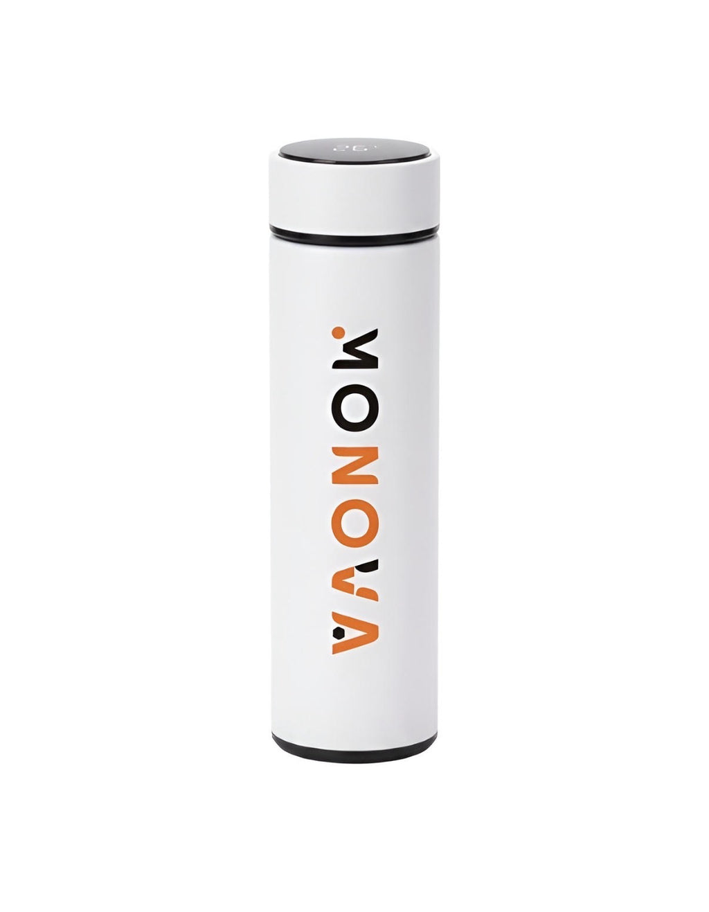 MoNova Smart Temperature Display Bottle 500ml – Stainless Steel Vacuum Insulated Water Bottle with LED Touch Screen, Tea Infuser, Leakproof Travel Mug for Coffee & Tea